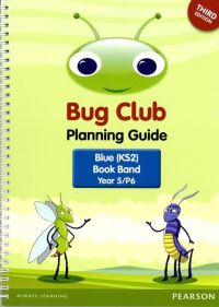 Book Cover for Bug Club Planning Guide. Year 5. Blue Book Band by 