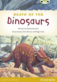 Book Cover for Bug Club Pro Guided Y4 Non-Fiction The Death of the Dinosaurs by Herbie Brennan