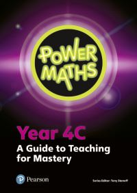 Book Cover for Power Maths. Year 4C A Guide to Teaching for Mastery by Tony Staneff