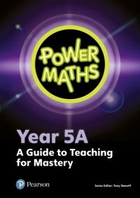 Book Cover for Power Maths. Year 5A A Guide to Teaching for Mastery by Tony Staneff