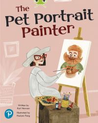 Book Cover for The Pet Portrait Painter by Karl Newson