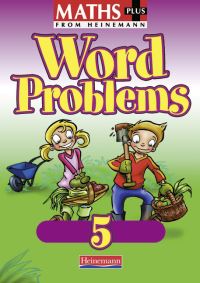 Book Cover for Maths Plus Word Problems 5 by 