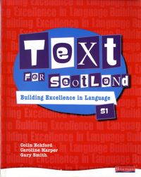 Book Cover for Text for Scotland S1 by Colin Eckford, Caroline Harper, Gary Smith