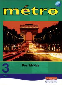 Book Cover for Metro 3 Vert Pupil Book Euro Edition by Rosi McNab