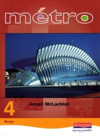 Book Cover for Métro 4. Rouge by Anneli McLachlan