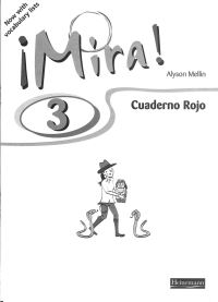 Book Cover for Mira 3 Rojo Workbook (Pack of 8) by Alyson Mellin