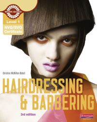 Book Cover for Hairdressing & Barbering by Christine McMillanBodell
