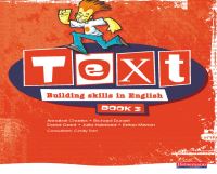 Book Cover for Text by 