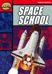 Book Cover for Space School by Simon Cheshire, Pet Gotohda