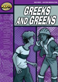 Book Cover for Greeks and Greens by Dee Reid, Haydn Middleton, Marcelo Baez, Leo Hartas