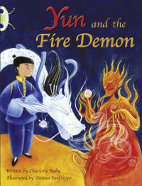 Book Cover for Yun and the Fire Demon by Charlotte Raby, Simona Sanfilippo