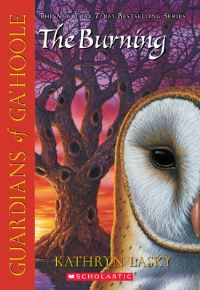 Book Cover for The Burning by Kathryn Lasky, Copyright Paperback Collection Library of Congress