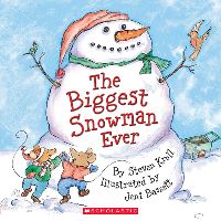 Book Cover for The Biggest Snowman Ever by Steven Kroll, Jeni Bassett