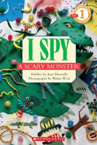 Book Cover for I Spy a Scary Monster by Jean Marzollo, Walter Wick