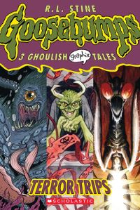 Book Cover for Terror Trips by Jill Thompson, Jamie Tolagson, Amy Kim Ganter, R L Stine