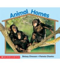 Book Cover for ANIMAL HOMES by SCHOLASTIC
