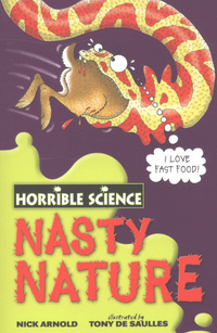 Book Cover for Nasty Nature by Nick Arnold, Tony De Saulles