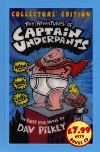 Book Cover for The Adventures of Captain Underpants by Dav Pilkey