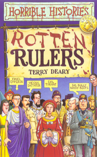Book Cover for Rotten Rulers by Terry Deary, Mike Phillips