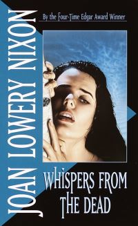 Book Cover for Whispers from the Dead by Joan Lowery Nixon, Copyright Paperback Collection Library of Congress