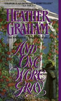 Book Cover for And One Wore Gray by Heather Graham, Copyright Paperback Collection Library of Congress