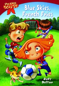Book Cover for Blue Skies, French Fries by Judy Delton, Alan Tiegreen