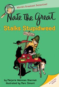 Book Cover for Nate the Great Stalks Stupidweed by Marjorie Weinman Sharmat, Marc Simont