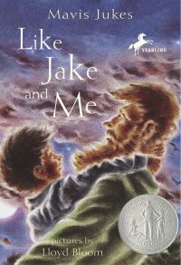 Book Cover for Like Jake and Me by Mavis Jukes, Lloyd Bloom
