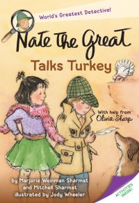 Book Cover for Nate the Great Talks Turkey by Marjorie Weinman Sharmat, Mitchell Sharmat, Jody Wheeler, Marc Simont