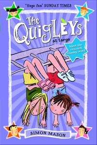 Book Cover for The Quigleys at Large by Simon Mason