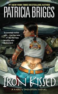 Book Cover for Iron Kissed by Patricia Briggs, Copyright Paperback Collection Library of Congress
