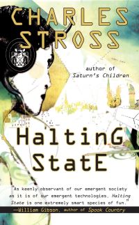 Book Cover for Halting State by Charles Stross