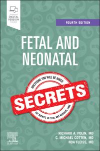 Book Cover for Fetal and Neonatal Secrets by Richard A Polin, Michael Cotten, Noa Fleiss