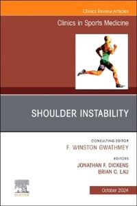 Book Cover for Shoulder Instability by Jonathan F Dickens, Brian C Lau