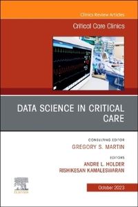 Book Cover for Data Science in Critical Care by Rishikesan Kamaleswaran, Andre L Holder