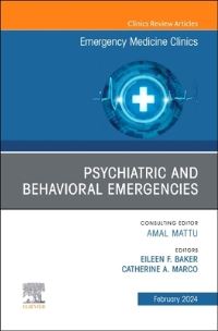 Book Cover for Psychiatric and Behavioral Emergencies by Eileen F Baker, Catherine A Marco