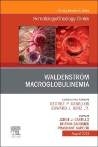Book Cover for Waldenström Macroglobulinemia by Jorge J Castillo, Prashant Kapoor, Shayna Sarosiek