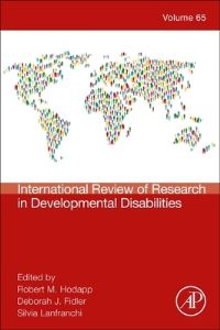 Book Cover for International Review of Research in Developmental Disabilities. Volume 64 by Robert M Hodapp,  Deborah J Fidler,  Silvia Lanfranchi