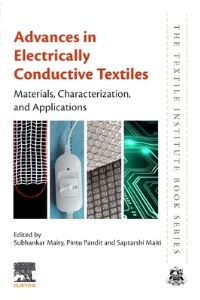 Book Cover for Advances in Electrically Conductive Textiles by Subhankar Maity, Pintu Pandit, Saptarshi Maiti