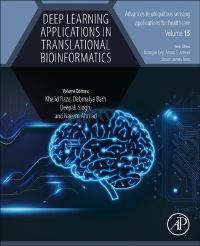Book Cover for Deep Learning Applications in Translational Bioinformatics by Khalid Raza, Debmalya Barh, Deepak Singh, Naeem Ahmad