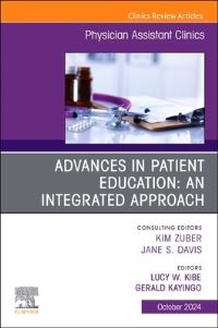 Book Cover for Advances in Patient Education by Lucy W Kibe, Gerald Kayingo