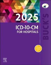 Book Cover for Buck's 2025 ICD-10-CM for Hospitals by Jackie L Koesterman