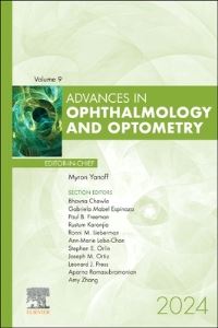 Book Cover for Advances in Ophthalmology and Optometry, 2024 by Myron Yanoff