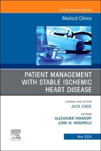 Book Cover for Patient Management With Stable Ischemic Heart Disease by Alexander Fanaroff, John W Hirshfeld