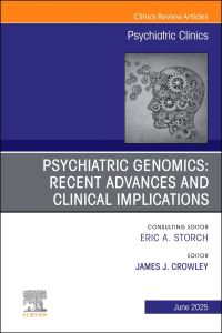 Book Cover for Psychiatric Genomics by James J Crowley