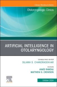 Book Cover for Artificial Intelligence in Otolaryngology by Anais Rameau, Matthew G Crowson
