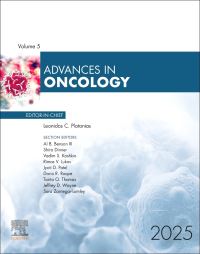 Book Cover for Advances in Oncology. 2025 by Leonidas C Platanias