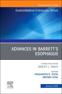 Book Cover for Advances in Barrett's Esophagus by Prashanthi N Thota, Amitabh Chak