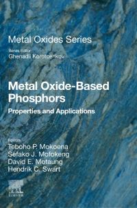 Book Cover for Metal Oxide-Based Phosphors by Teboho P Mokoena, Sefako J Mofokeng, David E Motaung, Hendrik C Swart