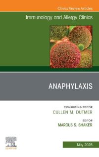 Book Cover for Anaphylaxis by Marcus S Shaker